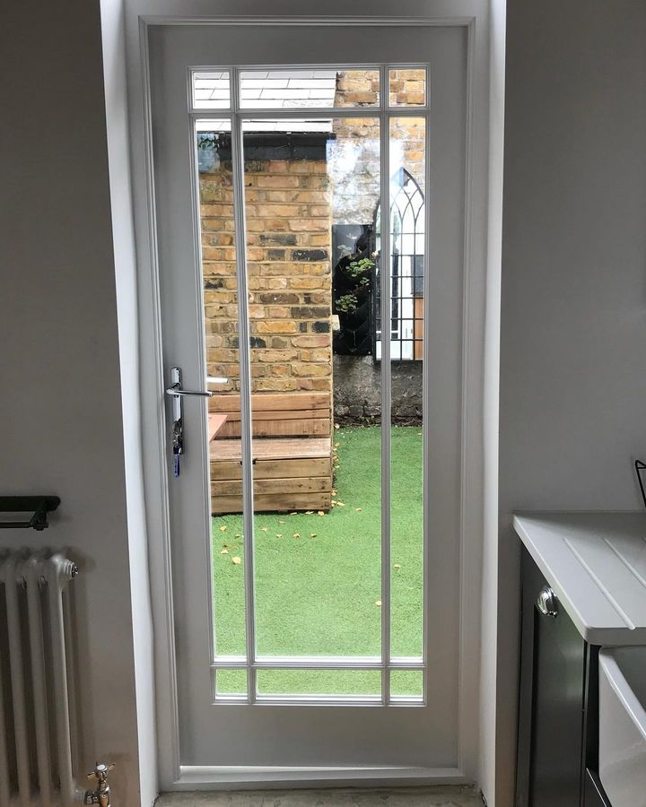 Double glazed back door fitted in Greenwich