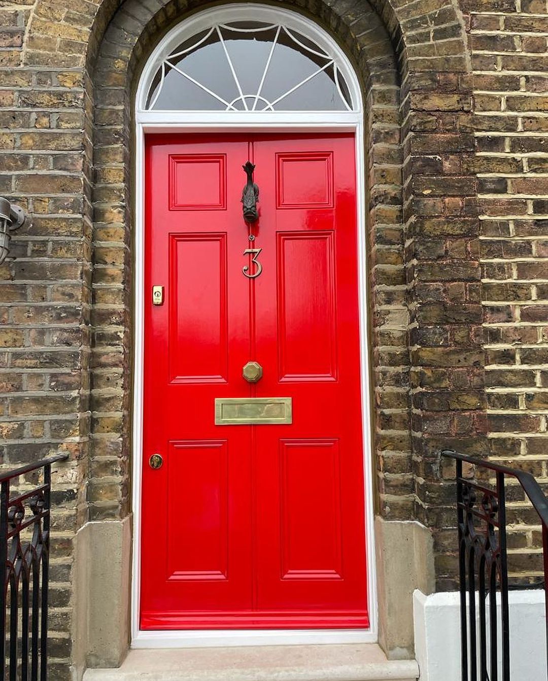 Red Front Door installed in Greenwich