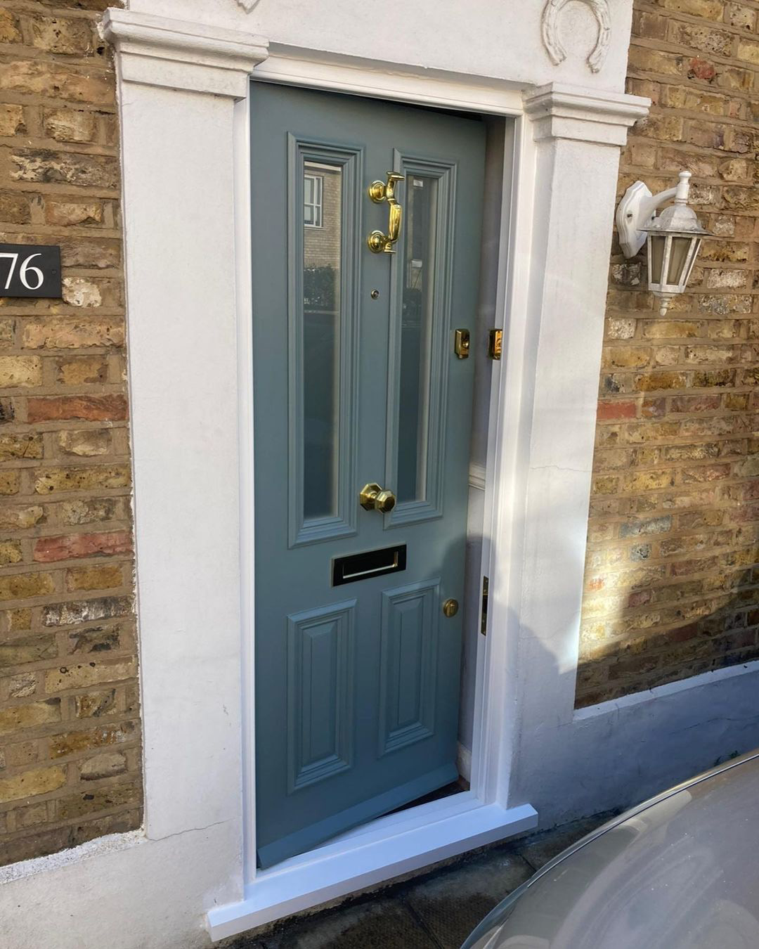 Front door and frame fitted in Greenwich
