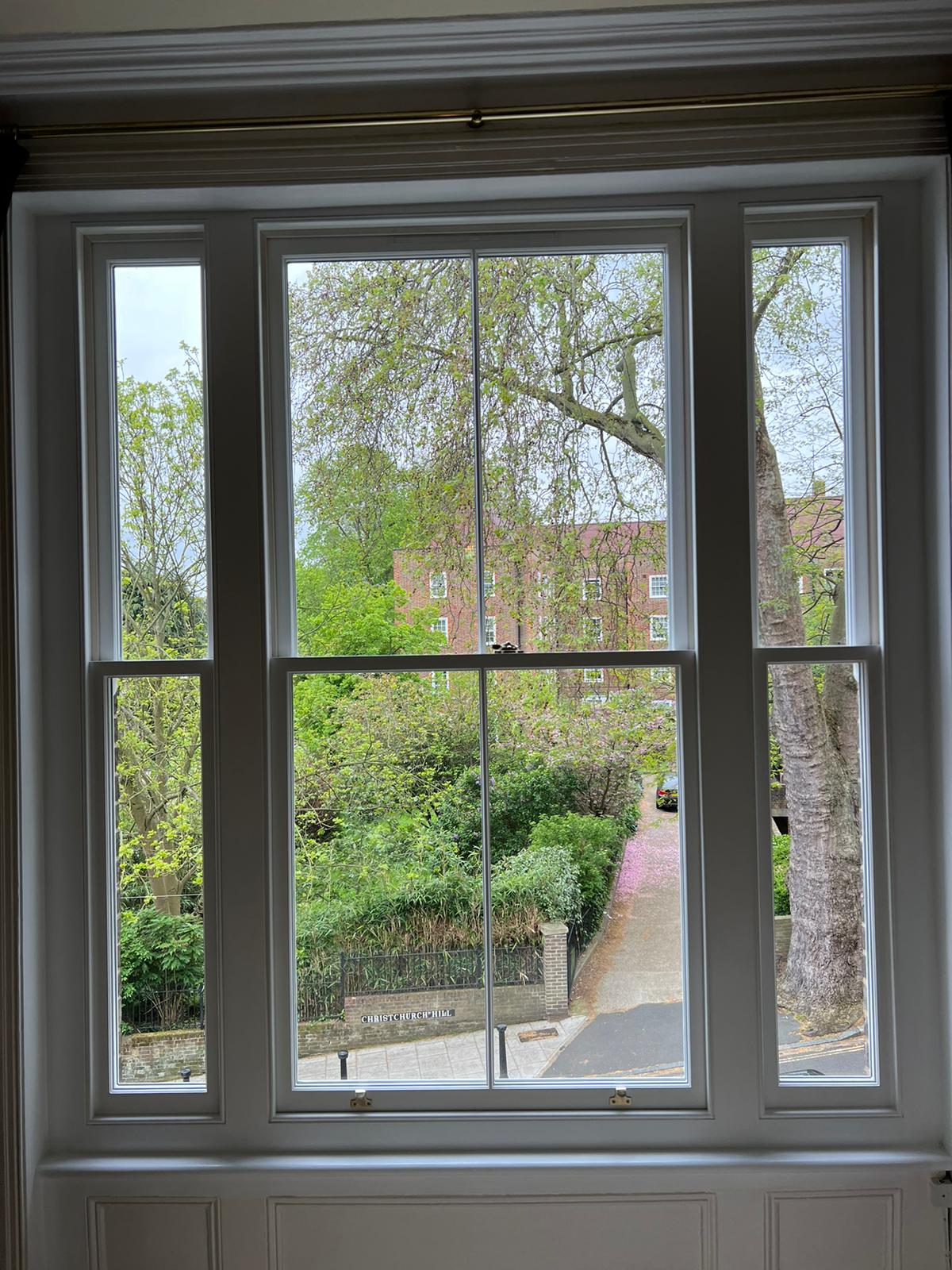 Window fitting in Greenwich